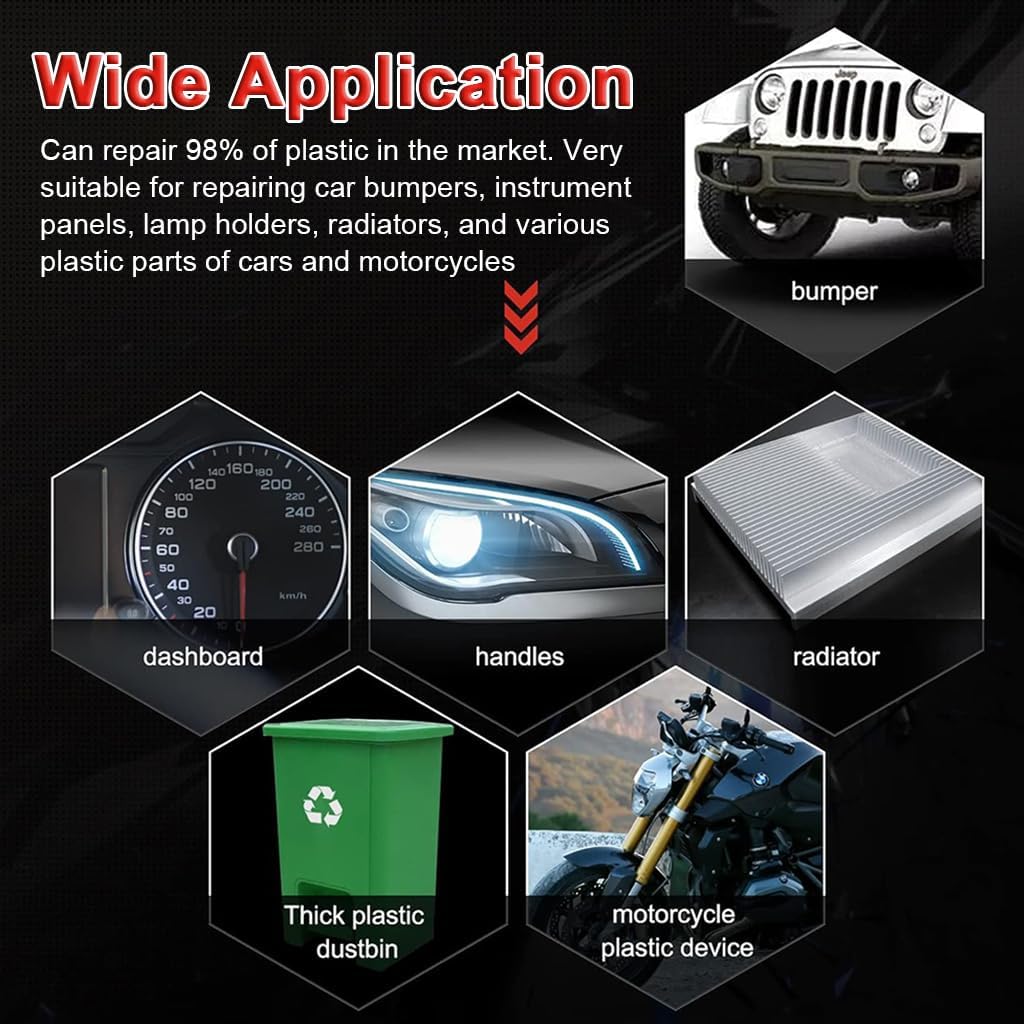 50W Plastic Welding Machine Kit with 600Pcs 4 Types of Staples