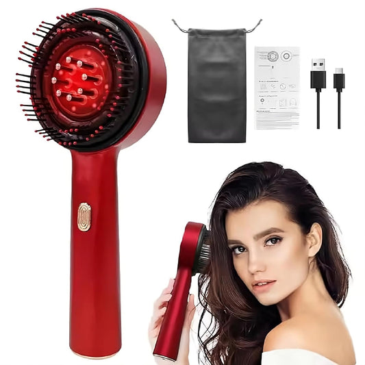 3-1 Red Light Therapy Scalp Massager | 6 Months Warranty | Upgraded ( Buy 1 Get 1 Free Limited Time Offer )